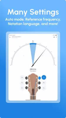 Guitar Tuner - LikeTones android App screenshot 0