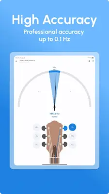 Guitar Tuner - LikeTones android App screenshot 1