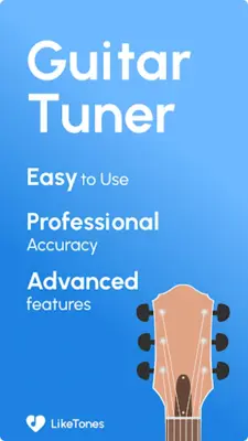 Guitar Tuner - LikeTones android App screenshot 3